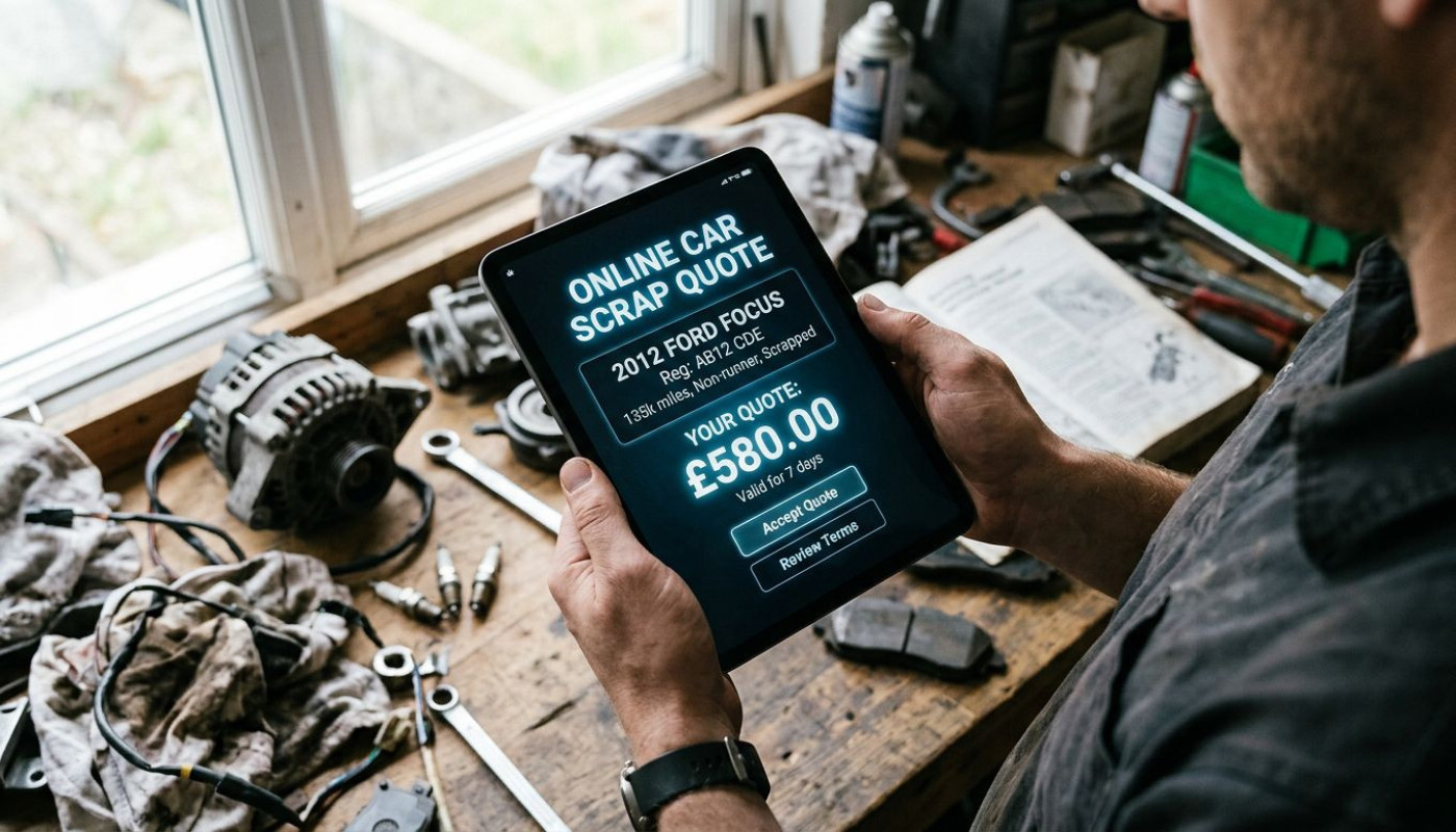 Le devis en ligne d’épaviste : solution pratique ou mirage ?